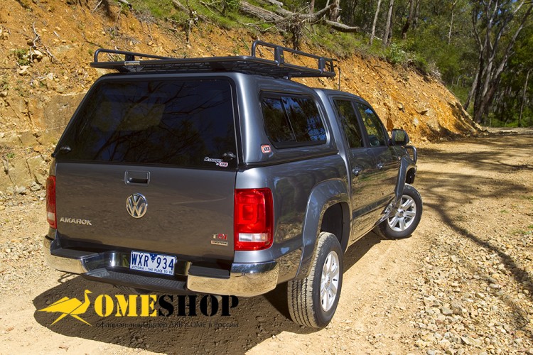 Багажник алюминиевый 1850х1120 мм. на кунг ARB (стандартный) для VW Amarok до 2016 года